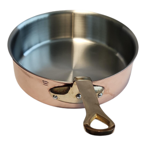 Mauviel Williams Sonoma Vintage Copper Ten Inch Saute Pan