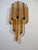 Vintage Murano Wall Sconce with Quadriedri Amber and Trasparent Prism, 1990, Set of 2 For Sale - Image 10 of 13
