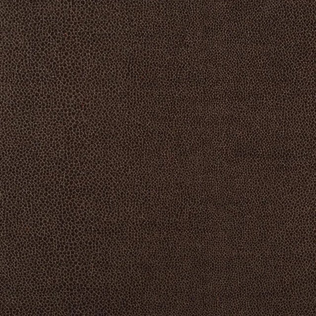 Schumacher Gloss Shagreen Fabric in Saddle For Sale
