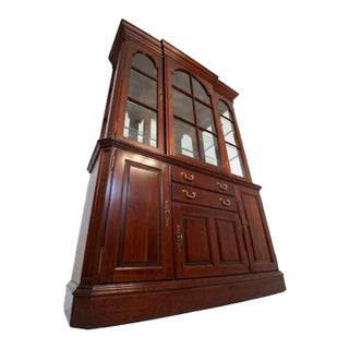 Vintage Pennsylvania House Cherry China Cabinet For Sale
