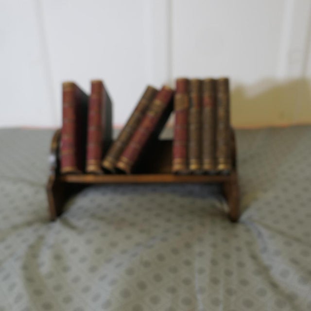 1920s Oak Desk Top Book Trough with Handles, 1920s For Sale - Image 5 of 7