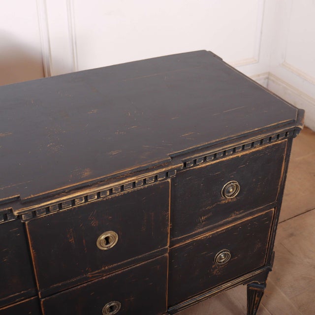 Swedish Breakfront Commodes, Set of 2 For Sale - Image 6 of 11