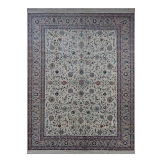 Mid 20th Century Vintage Indian Tabriz Rug For Sale