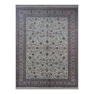 Mid 20th Century Vintage Indian Tabriz Rug For Sale