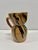 Antique Hand-Painted Ceramic Water Pitcher W. Handle. For Sale - Image 4 of 5