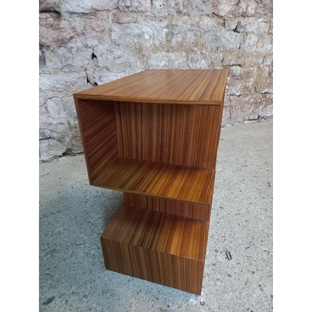 Art Deco Style Shelf in Wood For Sale - Image 5 of 6