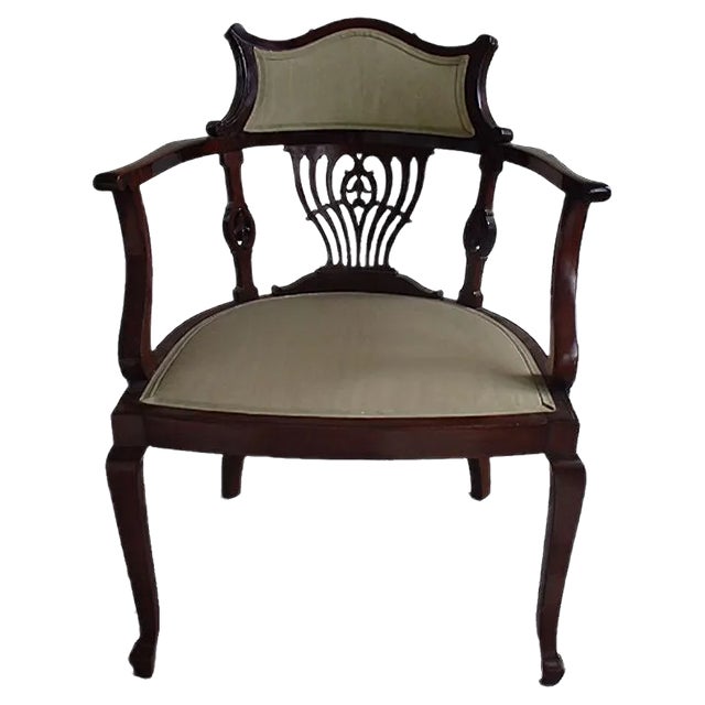 Antique Regency Desk Chair For Sale