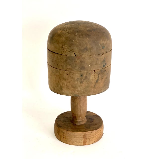 19th C French Hat Block Shop Display For Sale - Image 4 of 6