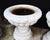 - Classic pair of English stone garden urns on pedestal stands - Imagine how these would look overflowing with flowers and...