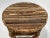 Brown Antique Adirondack Style Natural Twig Stool or Plant Stand For Sale - Image 8 of 10
