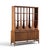 Broyhill Brasilia Mid Century Walnut Room Divider The lower of the room divider measures: 54 wide x 17 deep x 26.75 inches...