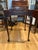 Mid 20th Century Early to Mid 20th Century Square Mahogany Chippendale Ball and Claw Foot Table With Leather Top and Greek Key Detail For Sale - Image 5 of 12