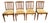 1970s Fluted Neoclassical Design Dining Chairs Entertaining Style- Set of 4 For Sale