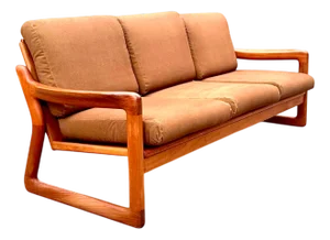 Teak 3-Seater Sofa from Komfort, Denmark, 1960s
