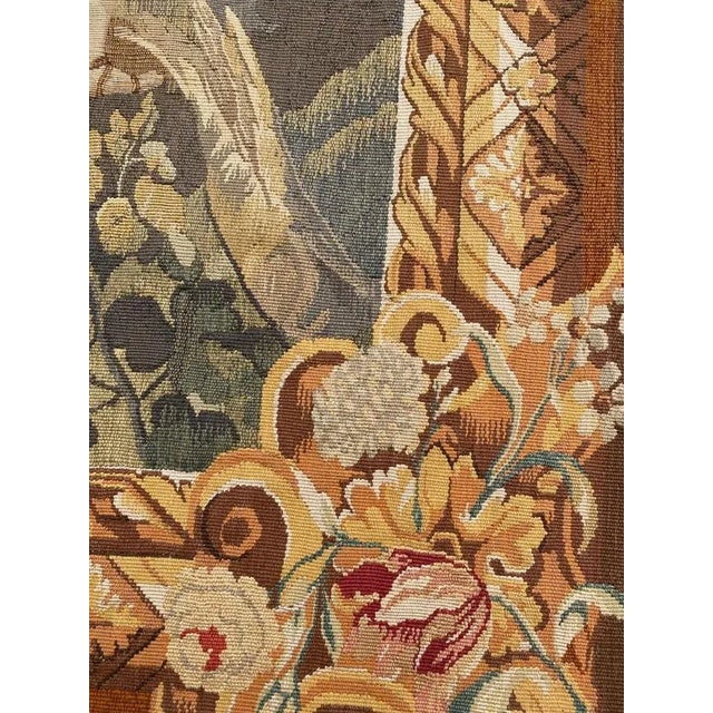 Antique French Aubusson Tapestry For Sale - Image 12 of 18