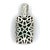 18k White gold pendant with cushion cut, vivid green tourmaline weighing approximately 20.00 carats and 70 round billiant...