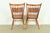 Kipp Stewart for Drexel Declaration Sculpted Walnut Side Chairs or Dining Chairs, Pair For Sale - Image 11 of 13
