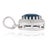 Metal Late 20th Century Royal 2.43 Ct Oval Blue Sapphire & Diamond Halo Pendant by Carat&Her For Sale - Image 7 of 13