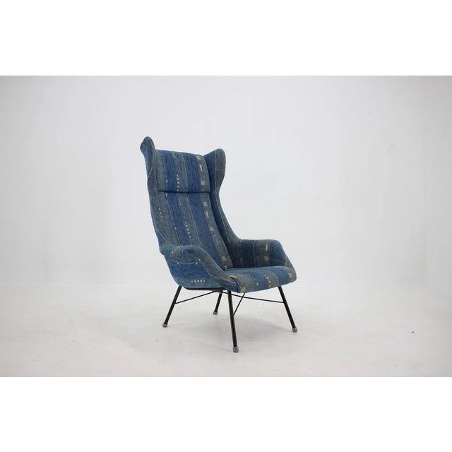 Armchair by Miroslav Navratil, Czechoslovakia, 1960s For Sale - Image 3 of 10