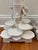 Mid 20th Century Italian Ceramic Faux Bamboo & Lotus Flower Table Lamps - A Pair For Sale - Image 14 of 17