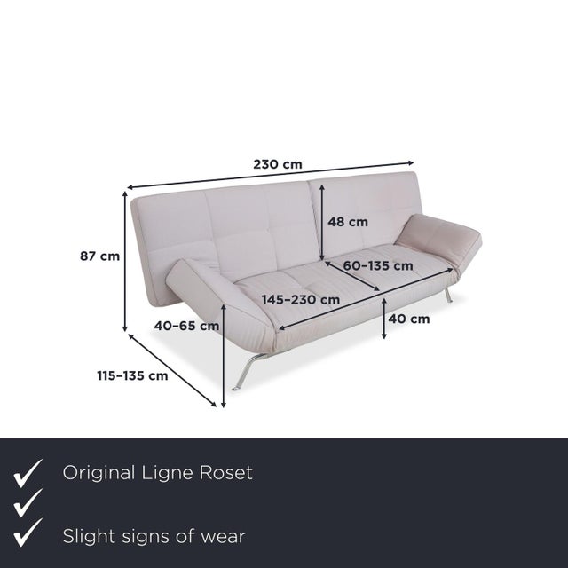 If you're looking for a sofa that combines modern lightness with almost ingenious functionality, then the Smala by Ligne...