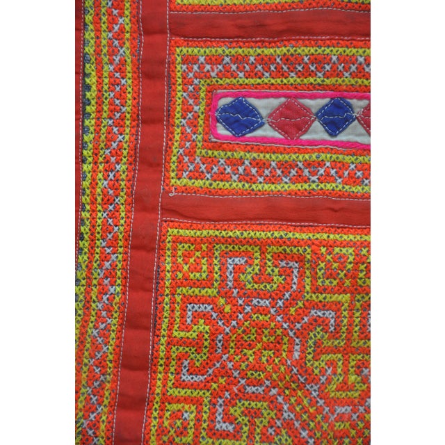 1980s Hmong Ceremonial Cloth, Southeast Asia For Sale In Chicago - Image 6 of 6