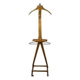 Wooden Valet Stand by Ico Parisi for Fratelli Reguitti, 1960s For Sale