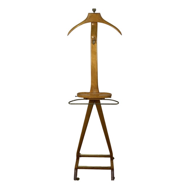 Wooden Valet Stand by Ico Parisi for Fratelli Reguitti, 1960s For Sale