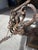 Hand-Forged Wrought-Iron Custom Made Light Fixture For Sale - Image 4 of 6