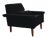 Mid-Century Modern Lounge Chair in Mohair, 1967 For Sale