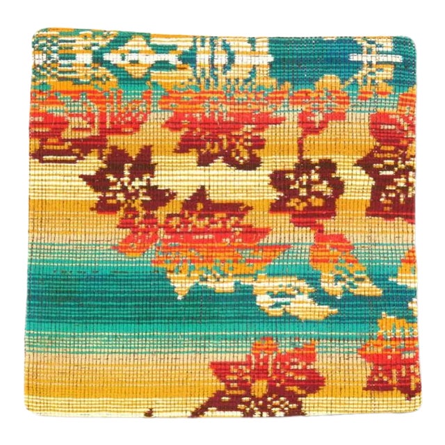 Vintage Hand Woven K122 Pillow 20" For Sale