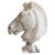 Italian Artist, Horse Head, Carrara Marble, Early 20th Century For Sale - Image 6 of 6