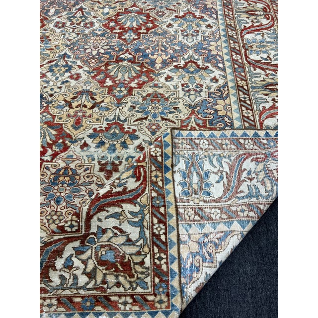 1940s Persian Vintage Wool Bahtiyari Area Rug | Chairish