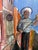 Contemporary Venetian Canal Gondola Gondolier Scene Contemporary Mixed-Media Painting, Signed, Framed Art For Sale - Image 3 of 12