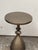 Bronze Arhaus Sculptural Bronze Finish Pedestal Martini Side Table For Sale - Image 8 of 12