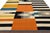 Contemporary Geometric Wool Kilim Rug – Mid-Century Modern Abstract Flat-Weave For Sale - Image 10 of 12
