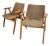 Vintage Lupina Shell Wooden Chairs by Niko Kralj, 1970s, Set of 2 For Sale