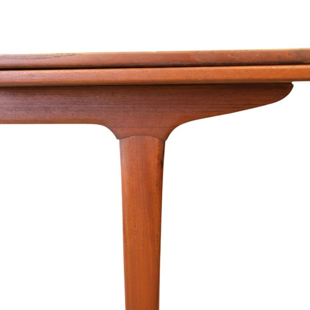 Danish Teak Dining Table with Double Extension, 1960s For Sale - Image 4 of 15