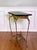 1920s Oscar Bach Attributed Gilded Iron Console With Beveled Mirror, Marble Top, C. 1920 For Sale - Image 5 of 18