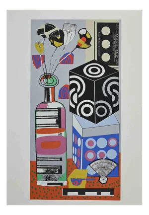 Franco Gentilini, Still Life, Offset Print, 1970s