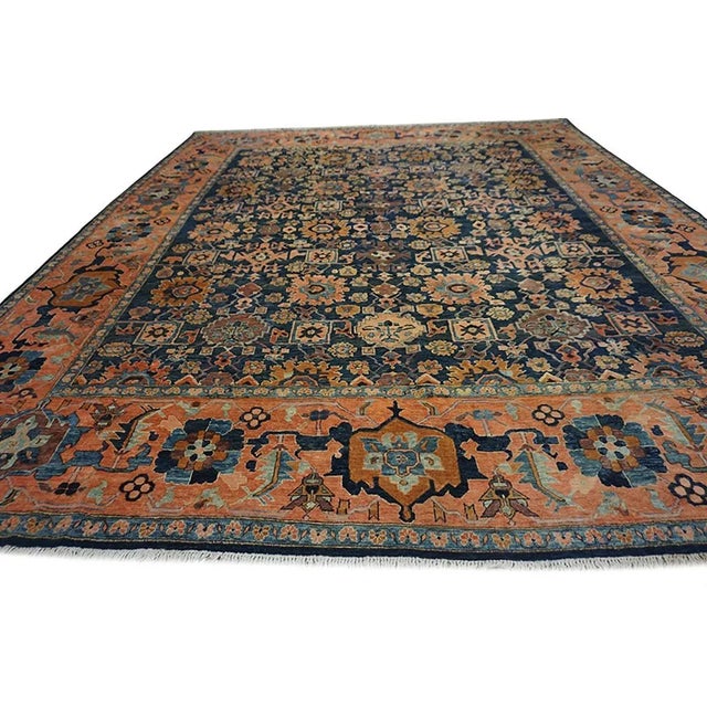 Turkish Rug 12' 6"x 14' 8" Vintage Turkish Turkish Allover Geometric Rug, Country of Origin: Turkey, Circa Date: 1960s....