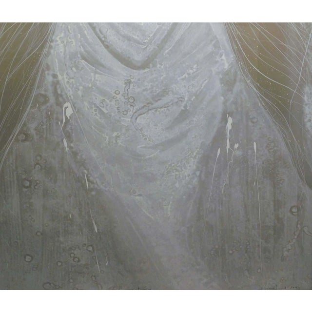 1990s Frank Howell "Conception" Hand Signed Original Serigraph For Sale - Image 10 of 10