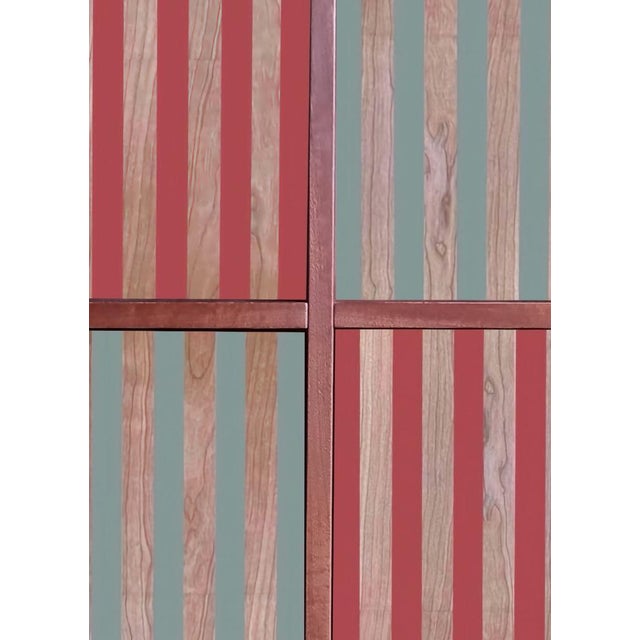 Not Yet Made - Made To Order Colorful Striped Wolf Sideboard by Pietro Meccani for Meccani Design For Sale - Image 5 of 6