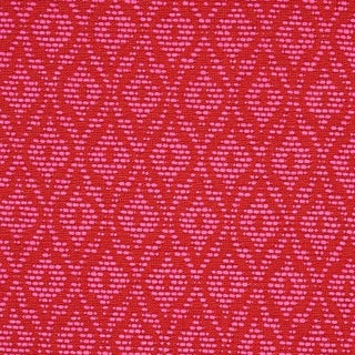 Sample - Schumacher Red Hook Fabric in Berry For Sale