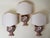 These wall lights are truly one-of-a-kind. They're made with the utmost care and skill, making them a cut above the rest....