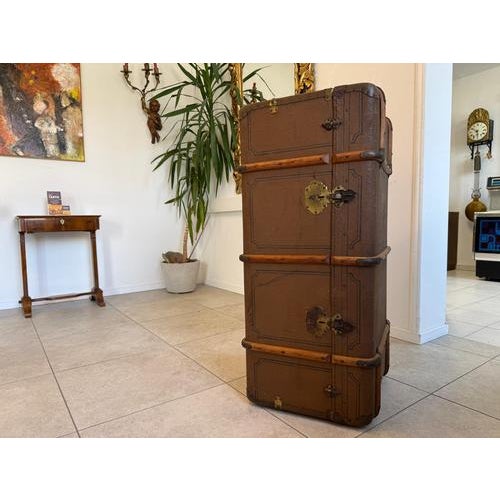 Historical Travel Trunk, 1890s For Sale - Image 14 of 16