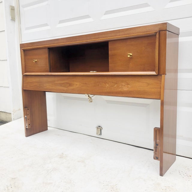 MidCentury Full Size Headboard by Kent Coffey Chairish