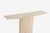 Console Table in Italian Travertine Marble 1970s For Sale - Image 4 of 8