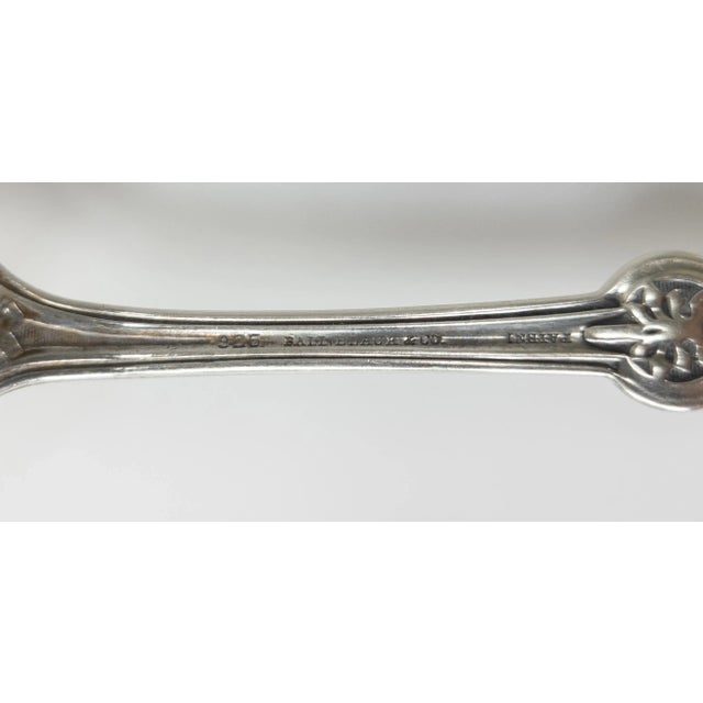 19th Century Set of 4 American Sterling Silver Union Pattern Spoons by Wendt & Co. For Ball Black & Co. For Sale - Image 9 of 10