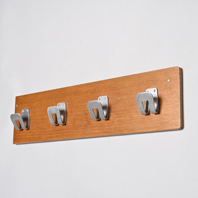 Mid-Century Modern Coat Rack by Pierre Guariche for La Plagne Ski Resort, 1968 For Sale - Image 3 of 8